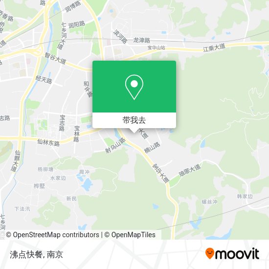 沸点快餐地图