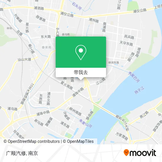 广顺汽修地图