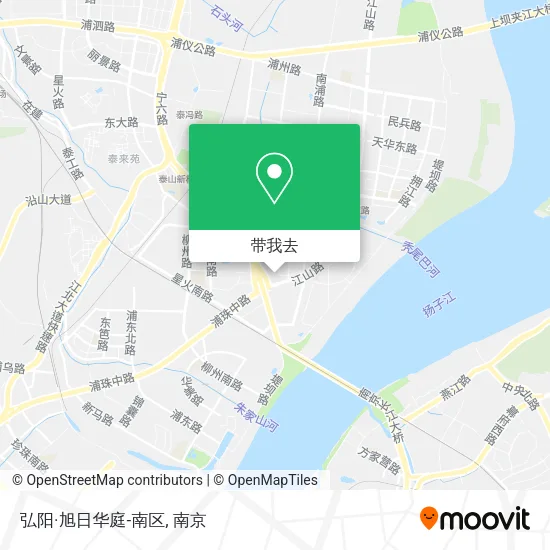 弘阳·旭日华庭-南区地图