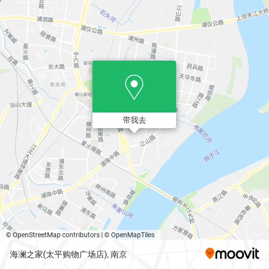 海澜之家(太平购物广场店)地图