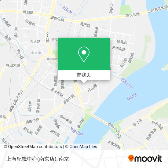 上海配镜中心(南京店)地图