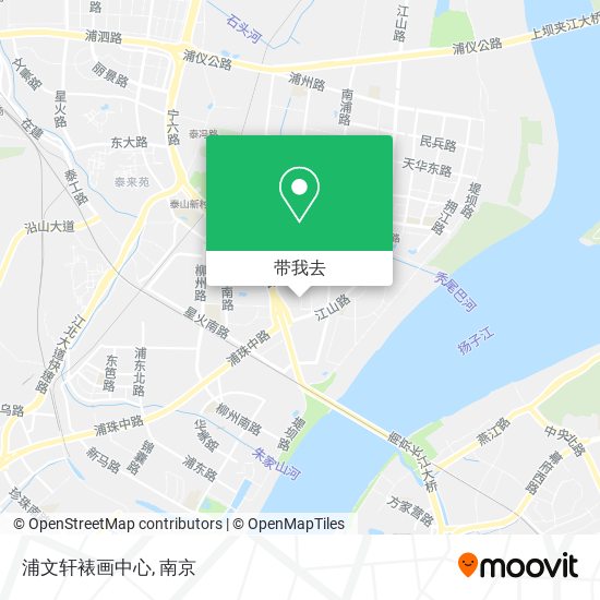 浦文轩裱画中心地图