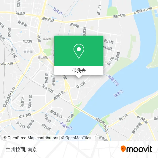 兰州拉面地图