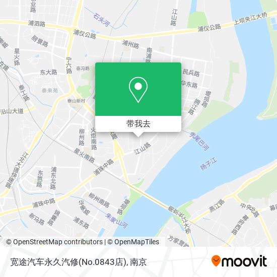 宽途汽车永久汽修(No.0843店)地图