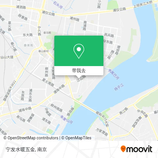 宁发水暖五金地图