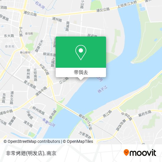 非常烤翅(明发店)地图