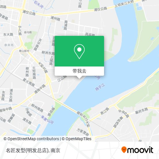 名匠发型(明发总店)地图