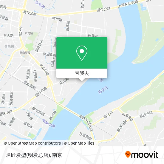 名匠发型(明发总店)地图