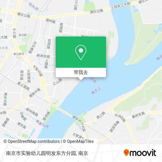 南京市实验幼儿园明发东方分园地图