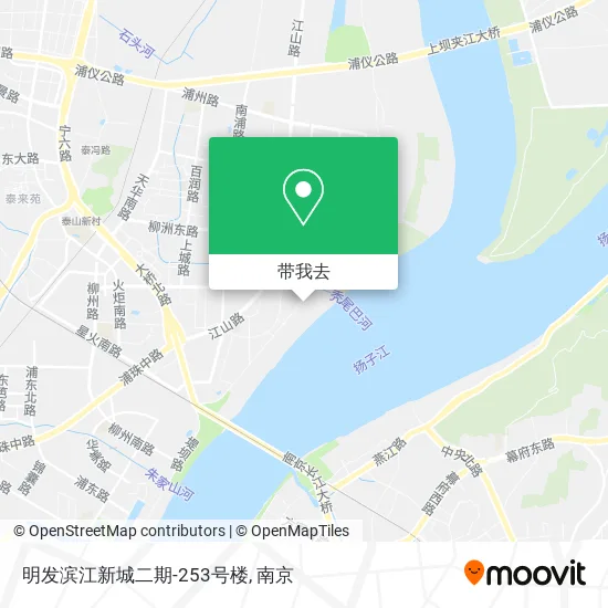 明发滨江新城二期-253号楼地图