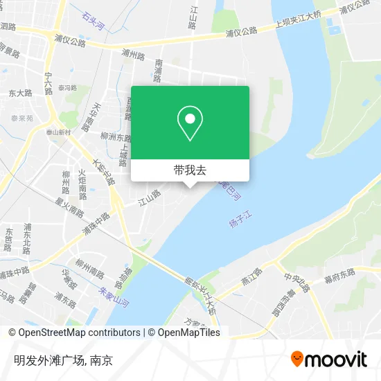 明发外滩广场地图