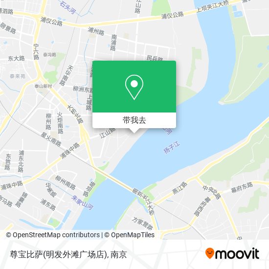 尊宝比萨(明发外滩广场店)地图