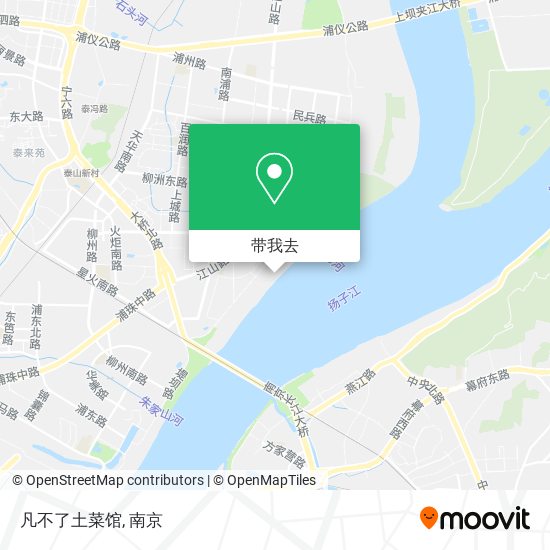 凡不了土菜馆地图