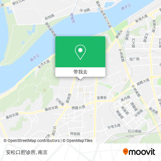安松口腔诊所地图