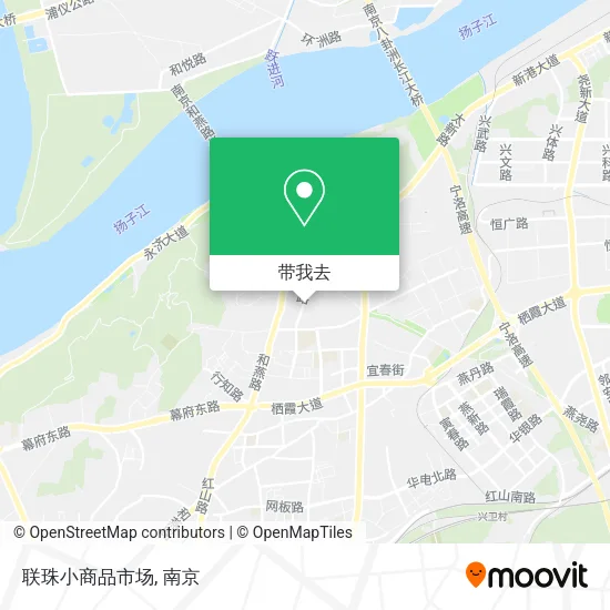 联珠小商品市场地图
