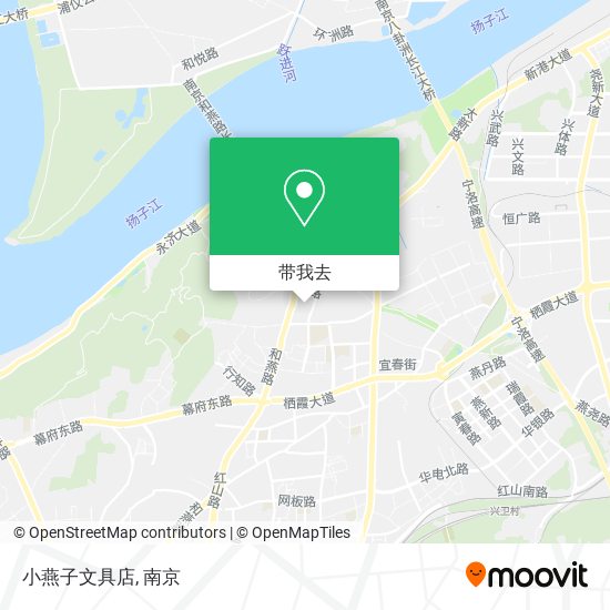 小燕子文具店地图