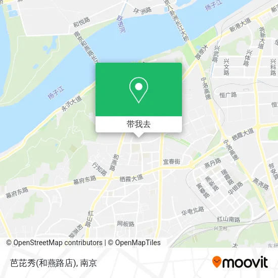 芭芘秀(和燕路店)地图