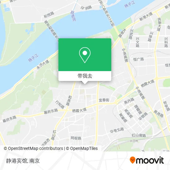 静港宾馆地图