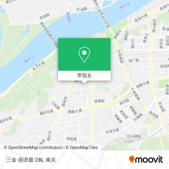三金·燕语庭-2栋地图