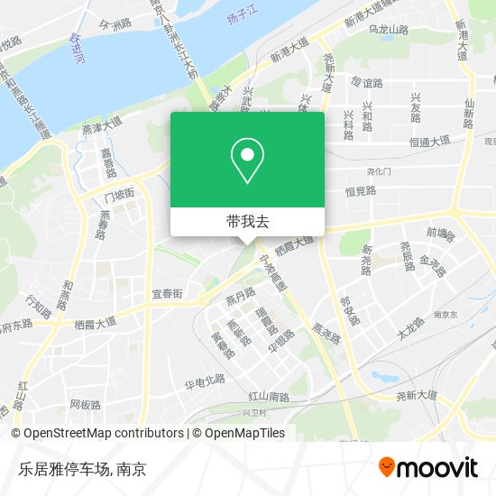 乐居雅停车场地图