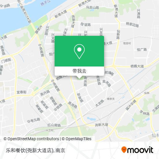 乐和餐饮(尧新大道店)地图