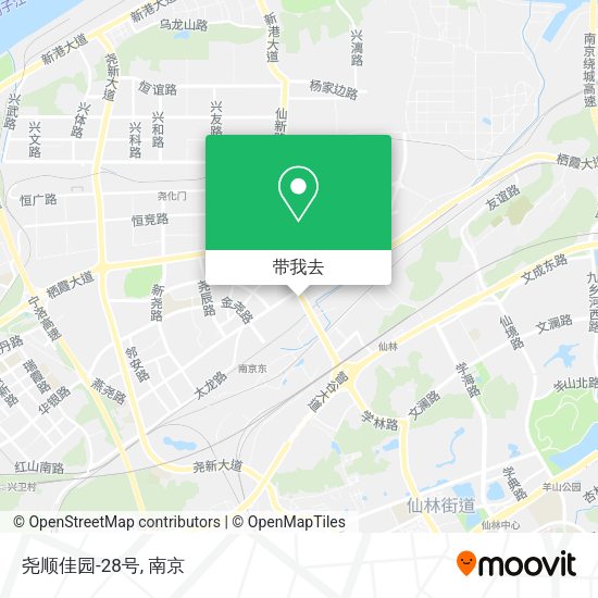 尧顺佳园-28号地图