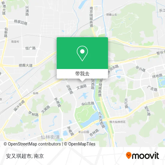安又琪超市地图