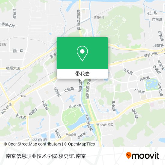南京信息职业技术学院-校史馆地图