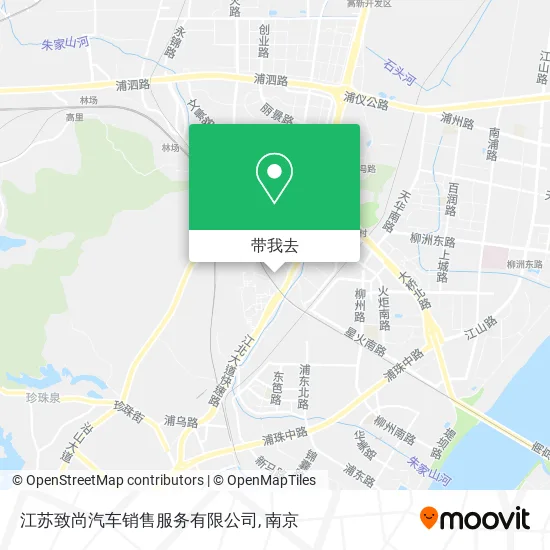江苏致尚汽车销售服务有限公司地图