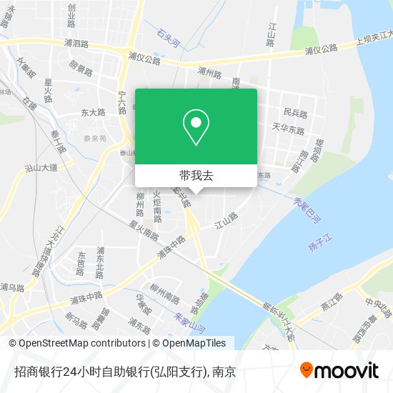 招商银行24小时自助银行(弘阳支行)地图