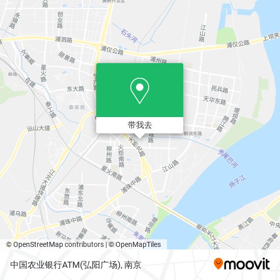 中国农业银行ATM(弘阳广场)地图