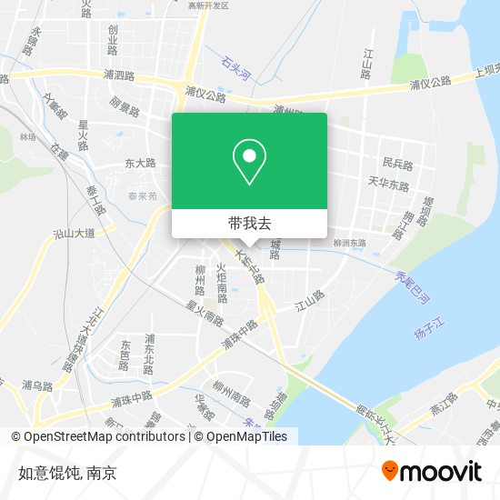 如意馄饨地图