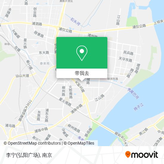 李宁(弘阳广场)地图