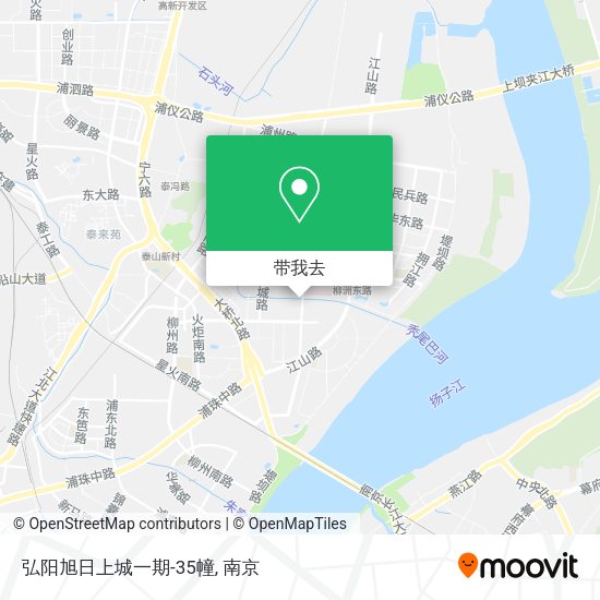 弘阳旭日上城一期-35幢地图