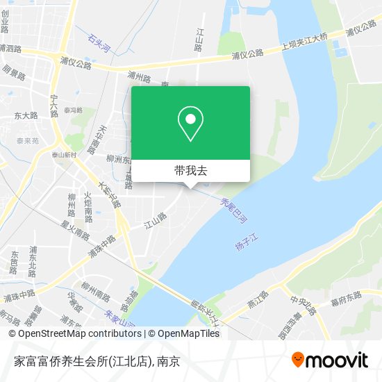 家富富侨养生会所(江北店)地图