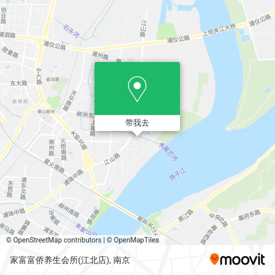 家富富侨养生会所(江北店)地图
