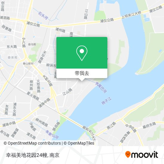 幸福美地花园24幢地图