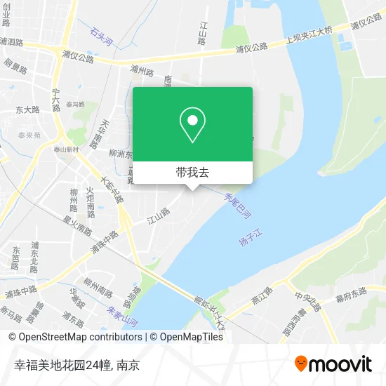 幸福美地花园24幢地图