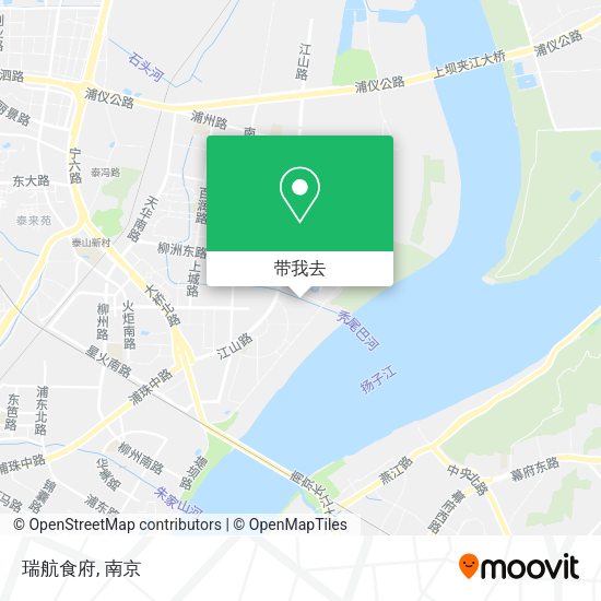 瑞航食府地图