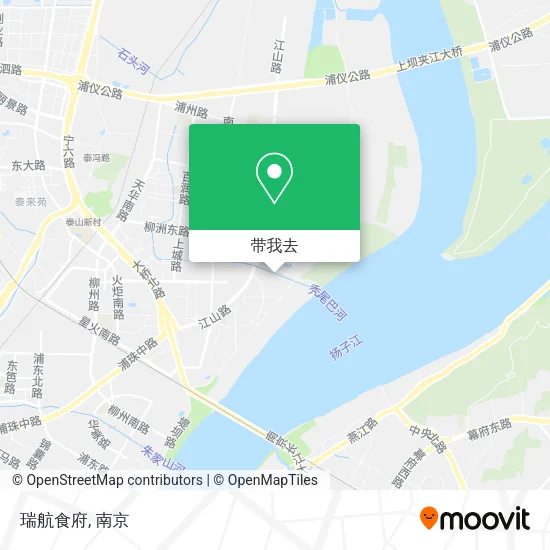 瑞航食府地图