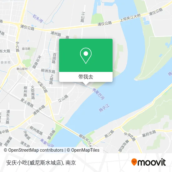 安庆小吃(威尼斯水城店)地图