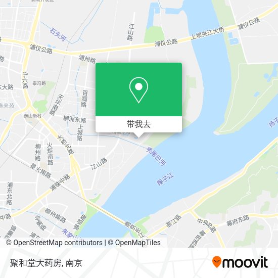 聚和堂大药房地图