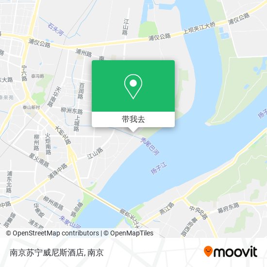 南京苏宁威尼斯酒店地图