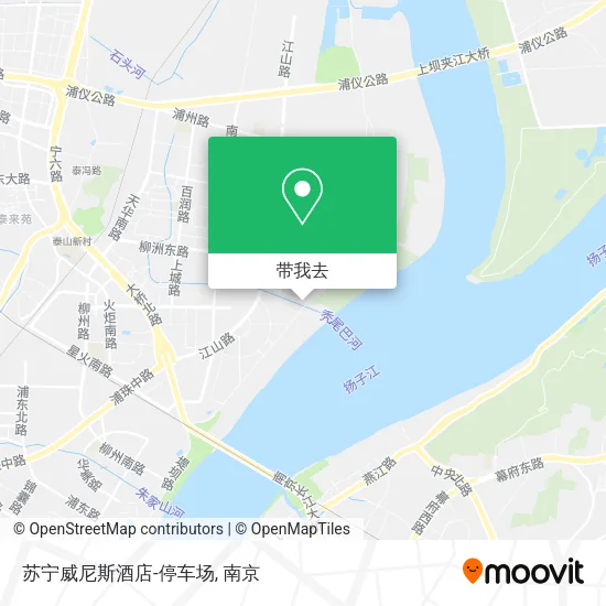 苏宁威尼斯酒店-停车场地图