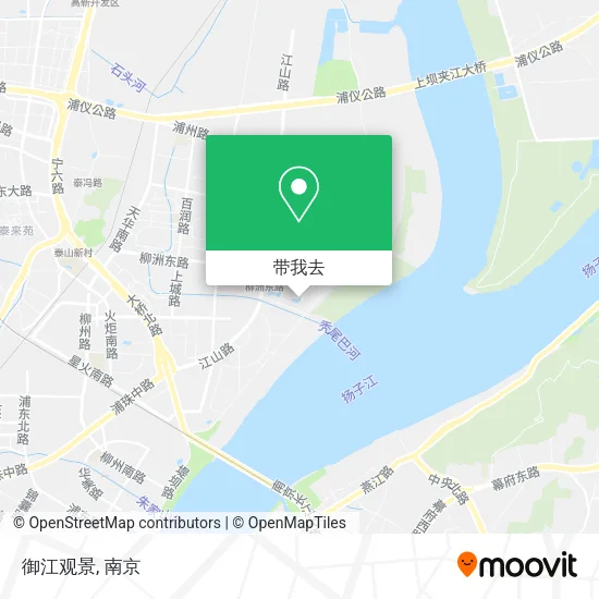 御江观景地图