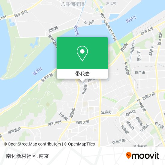 南化新村社区地图