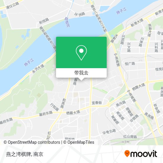 燕之湾棋牌地图