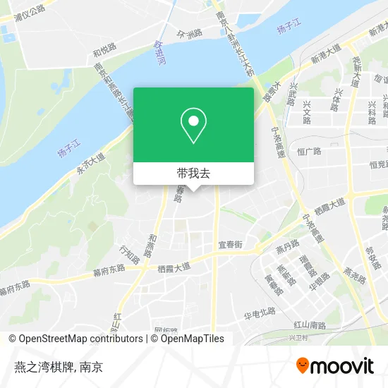 燕之湾棋牌地图
