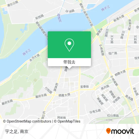 宇之足地图