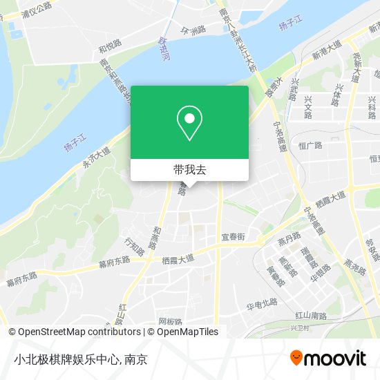小北极棋牌娱乐中心地图